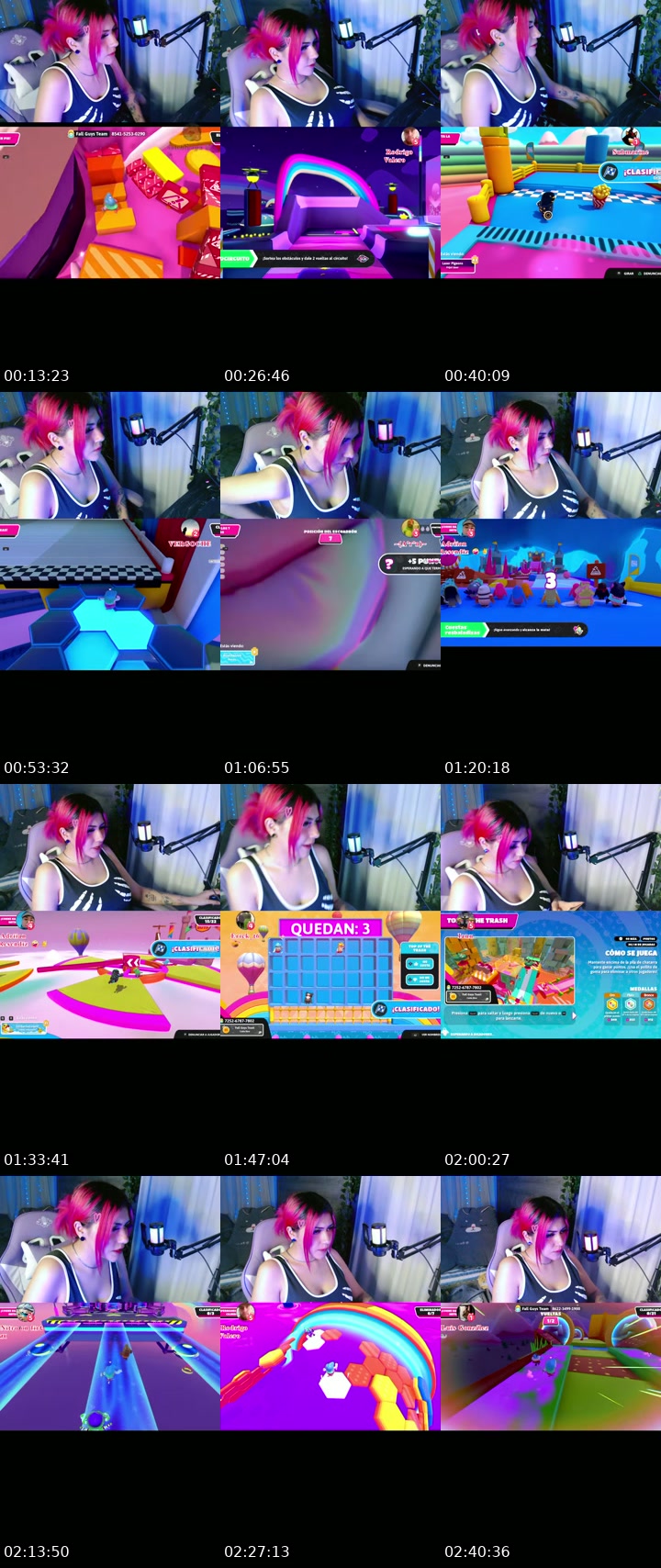 TikTok live: un rato de fall guys by @sweetiepie_gg