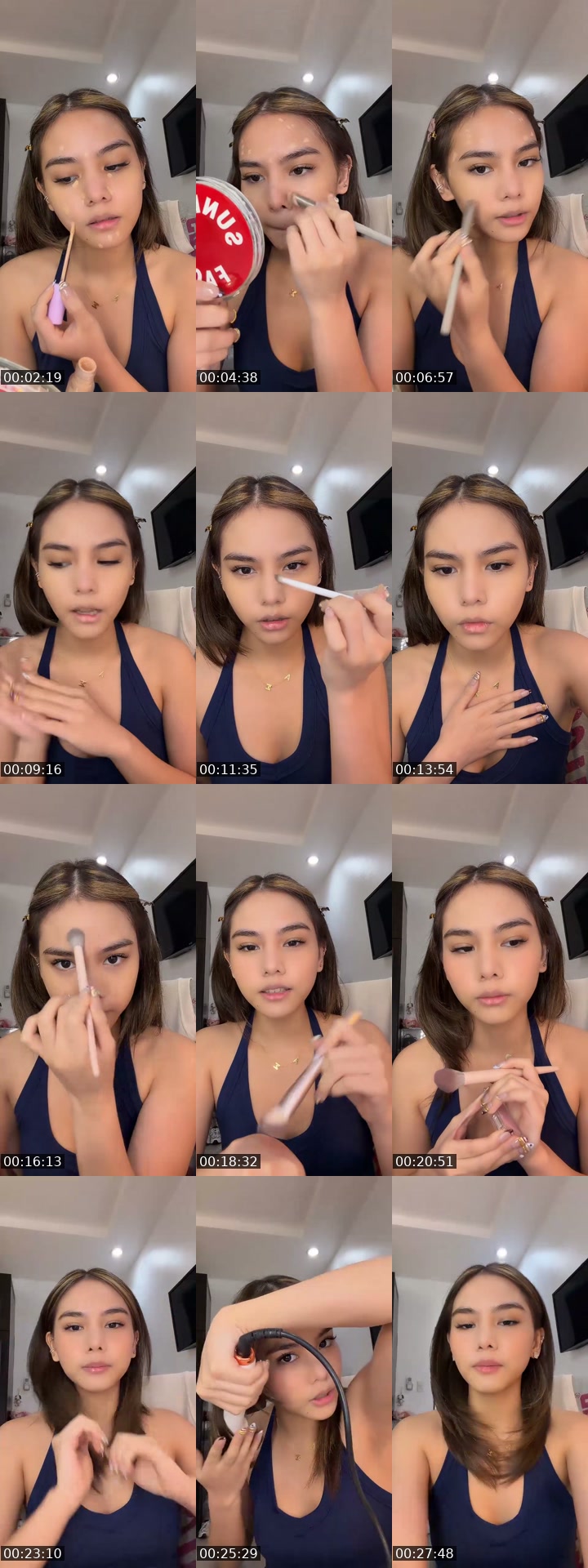 TikTok live: grwm by @angelmharee
