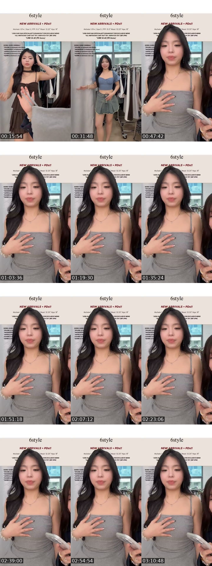 Past TikTok live: NEW ARRIVALS + PDs!! by @6style