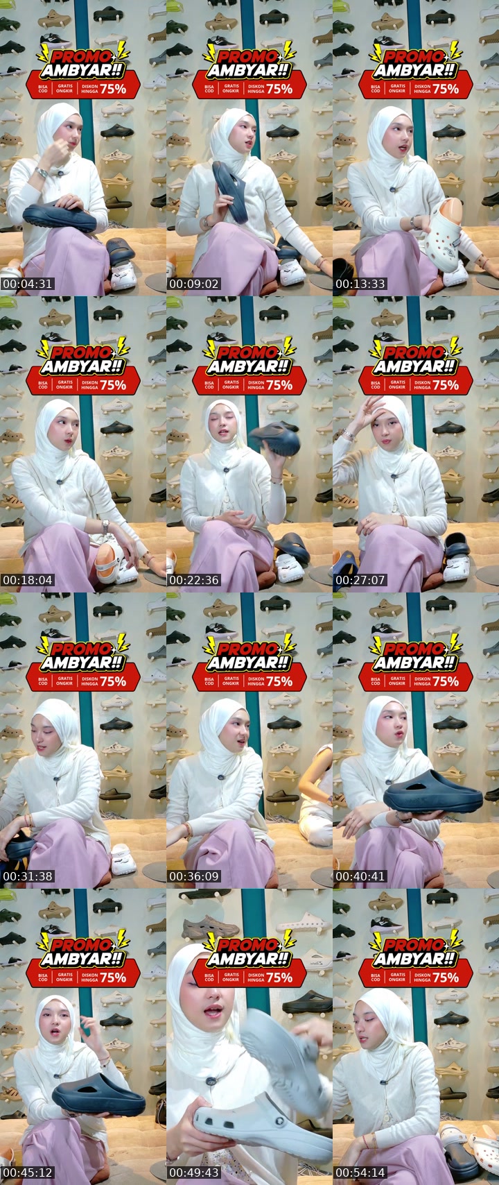 Indonesia TikTok live: WAR SANDAL 5RB AN‼️🔥 by @elabel.store