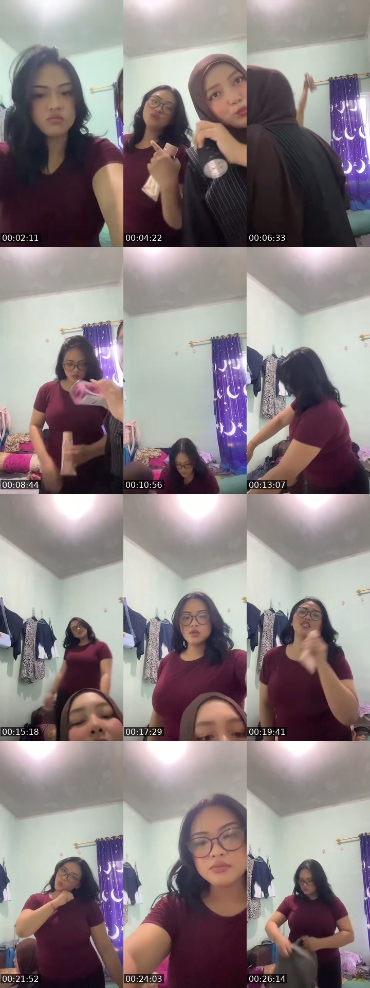 TikTok live: grwm bentar doang by @nnthniiaa