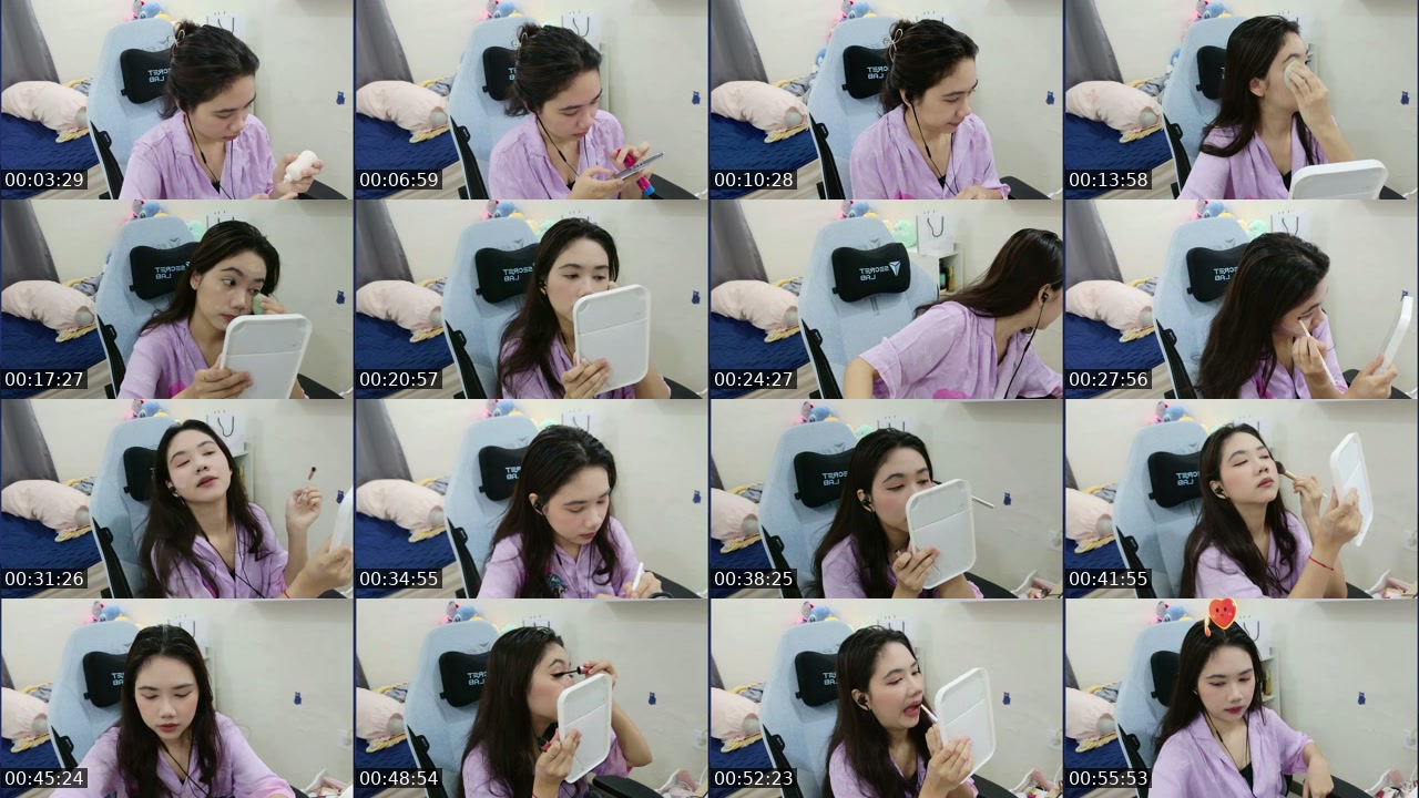 TikTok live: LUNAS MAKEUPP by @lealioo