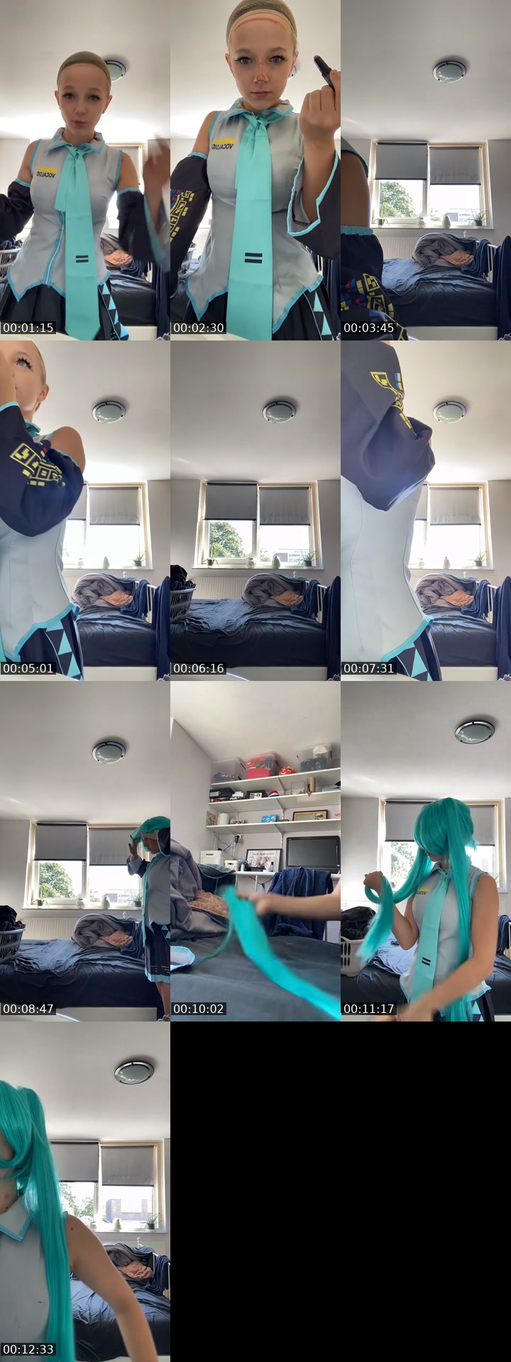 TikTok live: get ready to cosplay by @zennaxcozxx