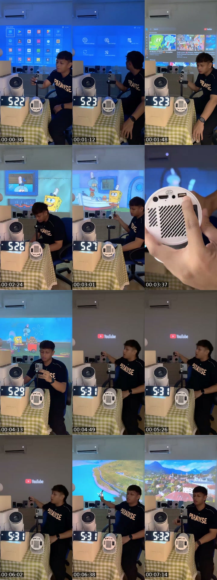 TikTok live: Projector murah? Harga RM1xx⁉️ by @gadget896