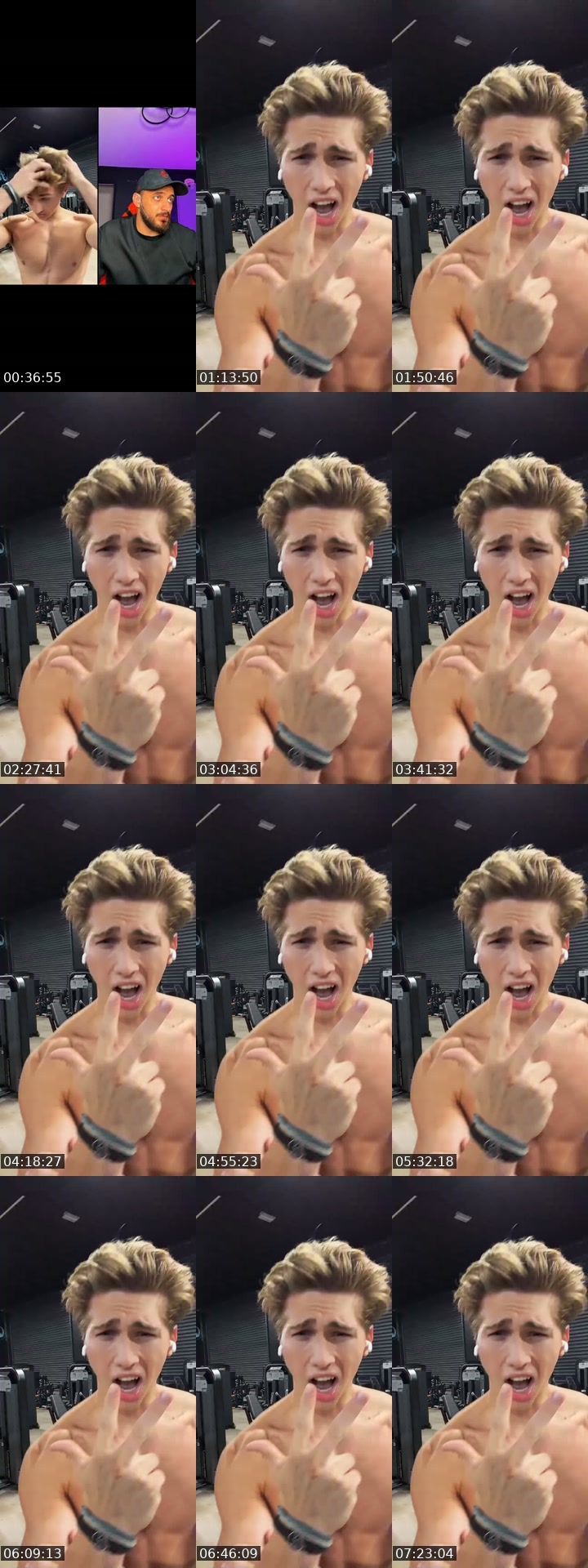 TikTok live: Chill leg day by @aiden_wiesner_
