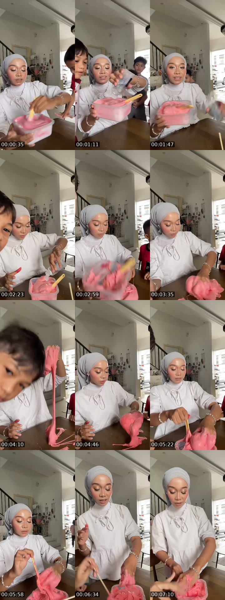 TikTok live: JOM BUAT SLIME by @raraeilish0