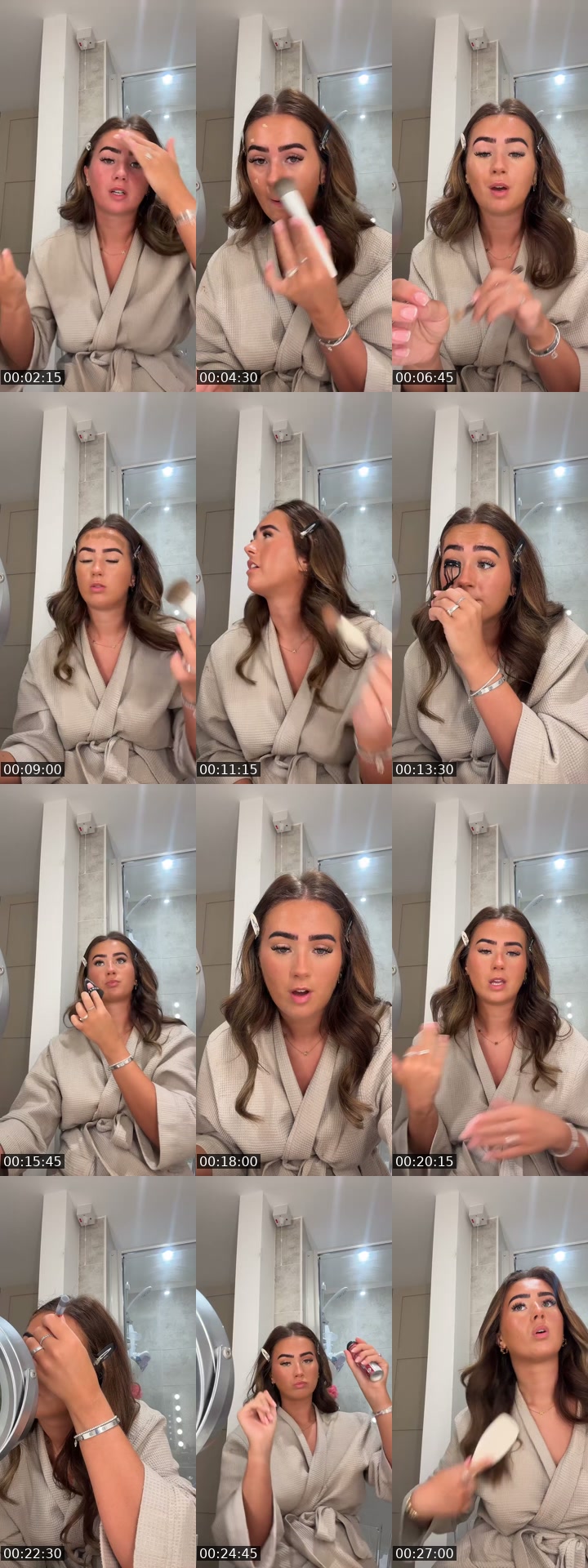 TikTok live: Grwm by @nevemcconnell