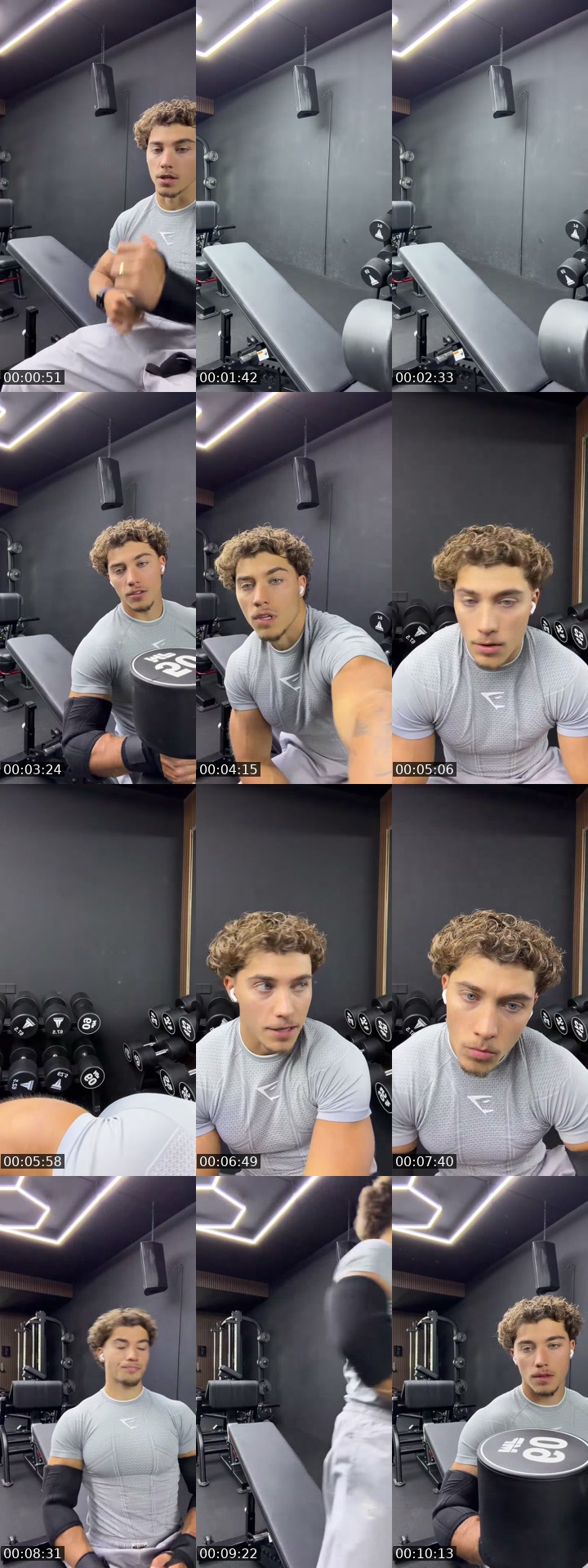 TikTok live: Chestday for glory by @rowankilian