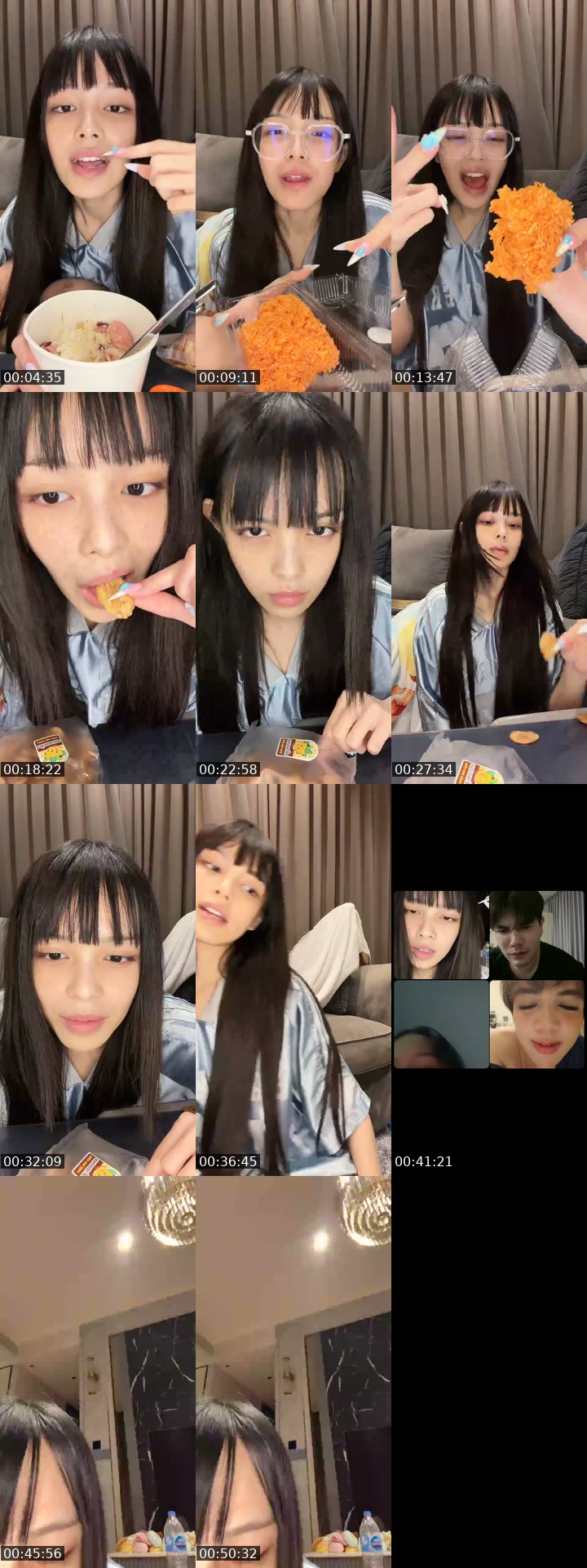 TikTok live: หิวข้าวมาก😭 by @demiumiu_