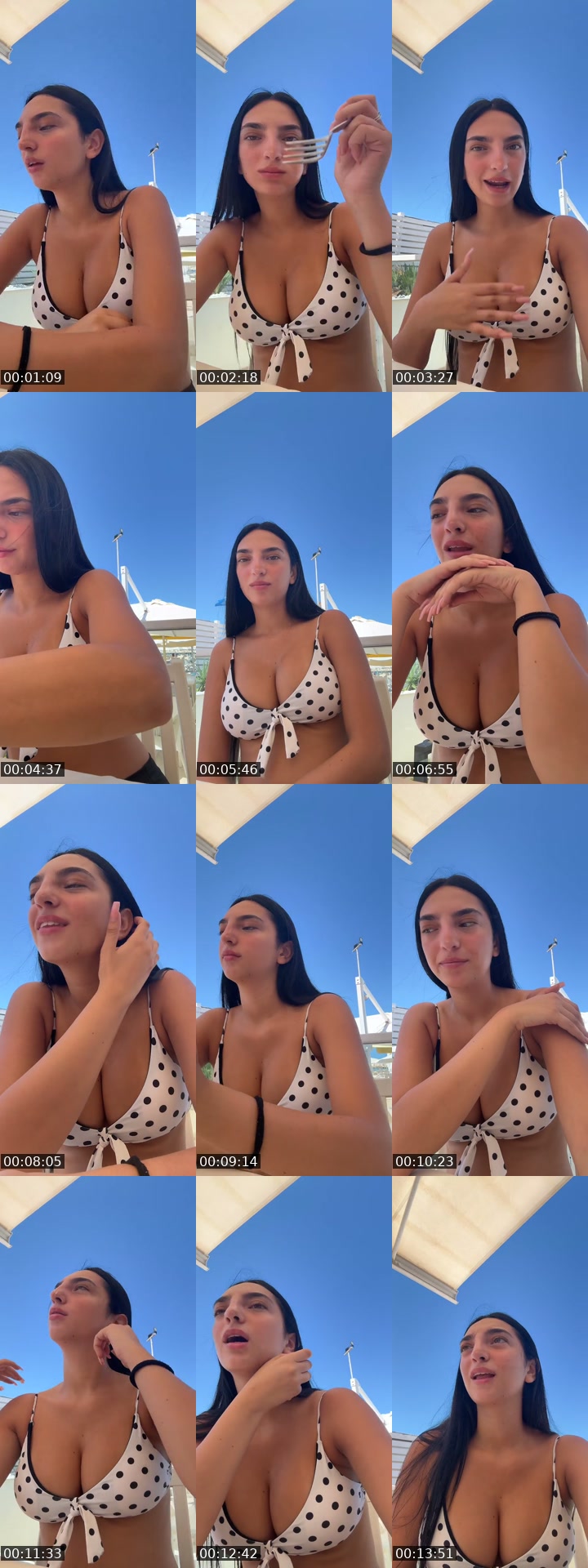 TikTok live: siamo in piscina #fakebody by @alessiamissoo
