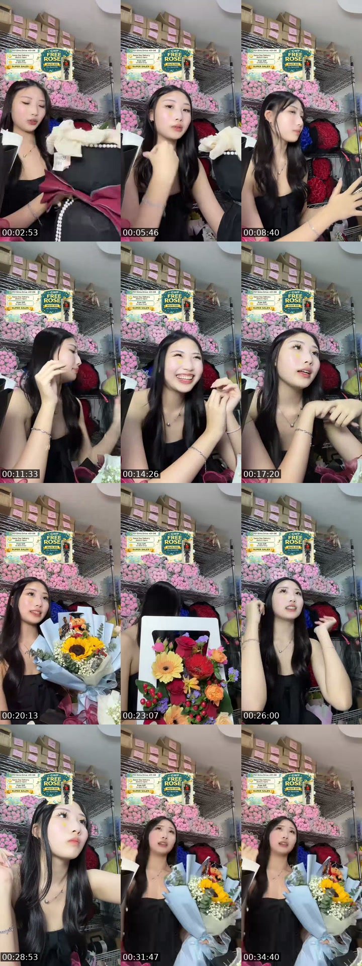 @flowershopsg TikTok live from 2026-07-28