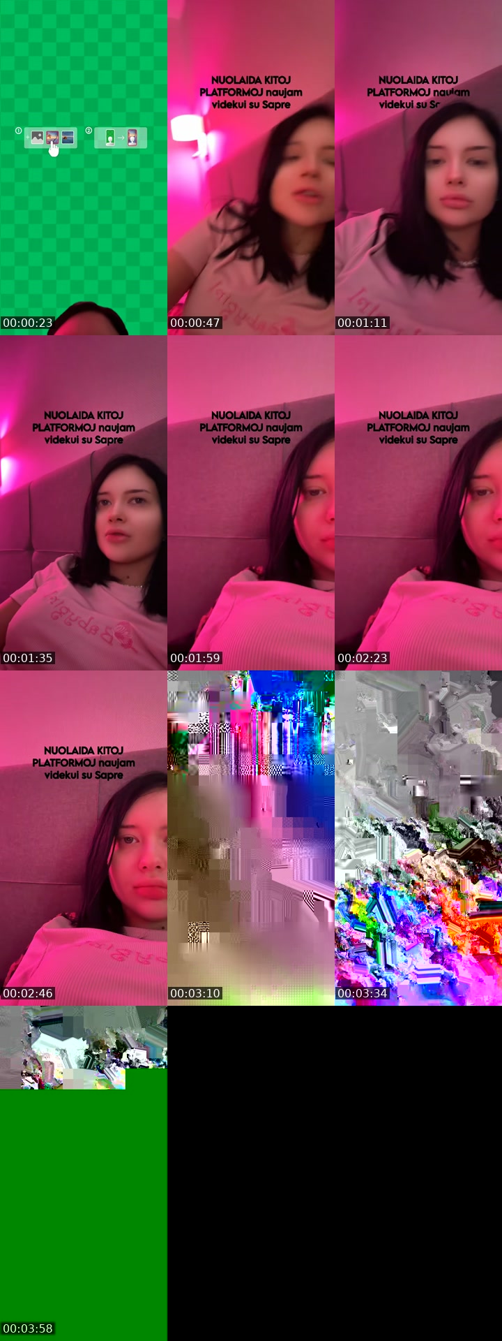 TikTok live: su sapre judesys by @gerdabielxo