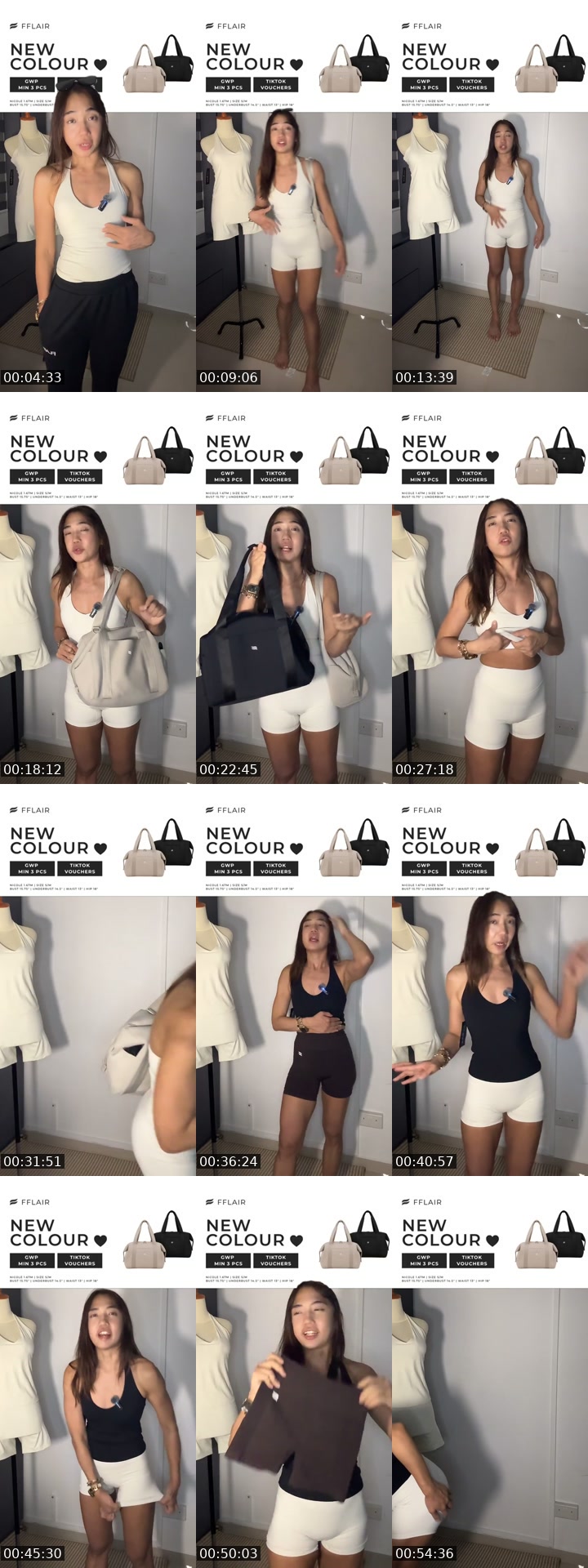 TikTok live: shop activewear 🤍 by @fflair.official