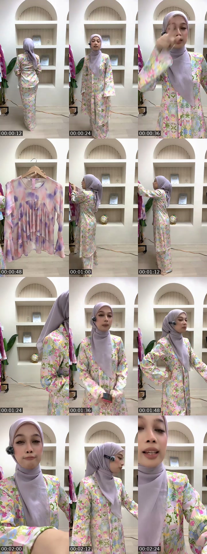 TikTok live: BAJU KURUNG SELESA!! by @anorie_hq
