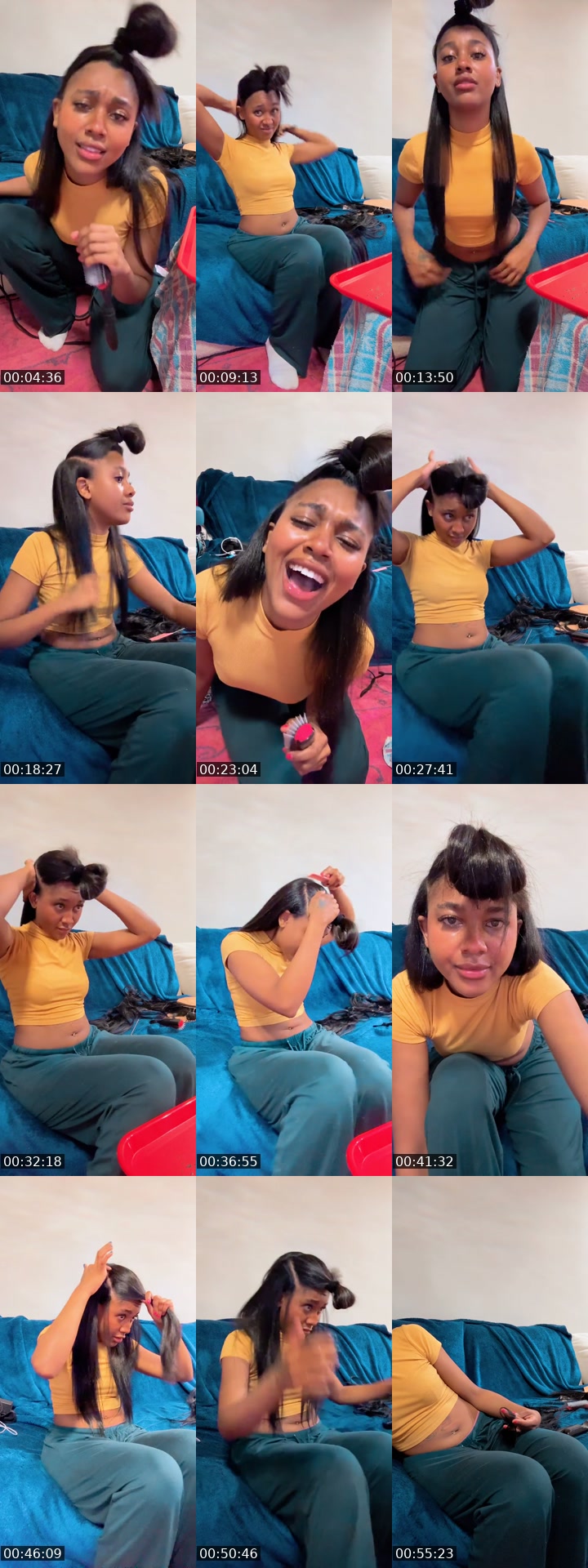 TikTok live: quick weave tutorial by @saintziyalive