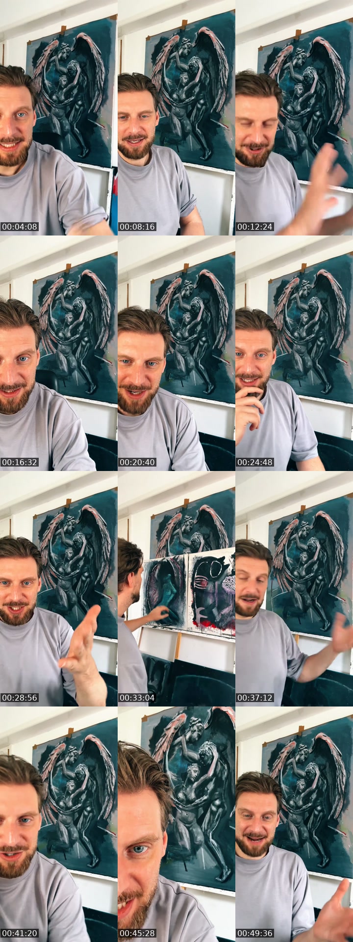 TikTok live: Painting  chill midassaint.com by @midassaint