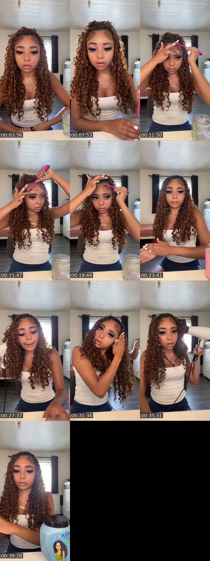 TikTok live: grwm by @teepriv4
