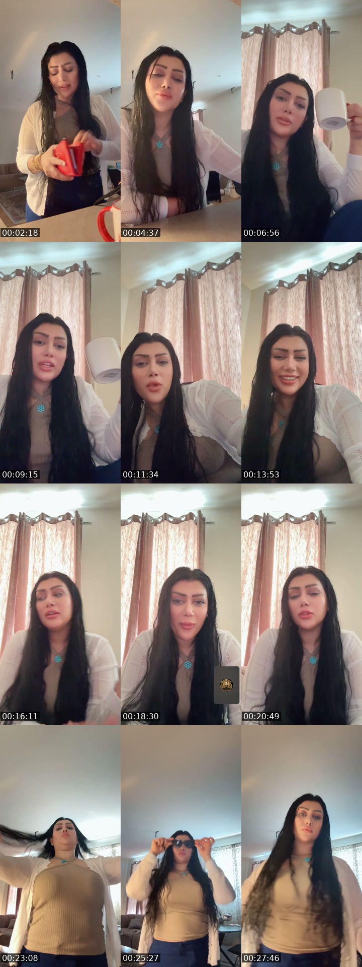 TikTok live: مع سما مش حتقدر تغمض عينيك 😍 by @roo74444