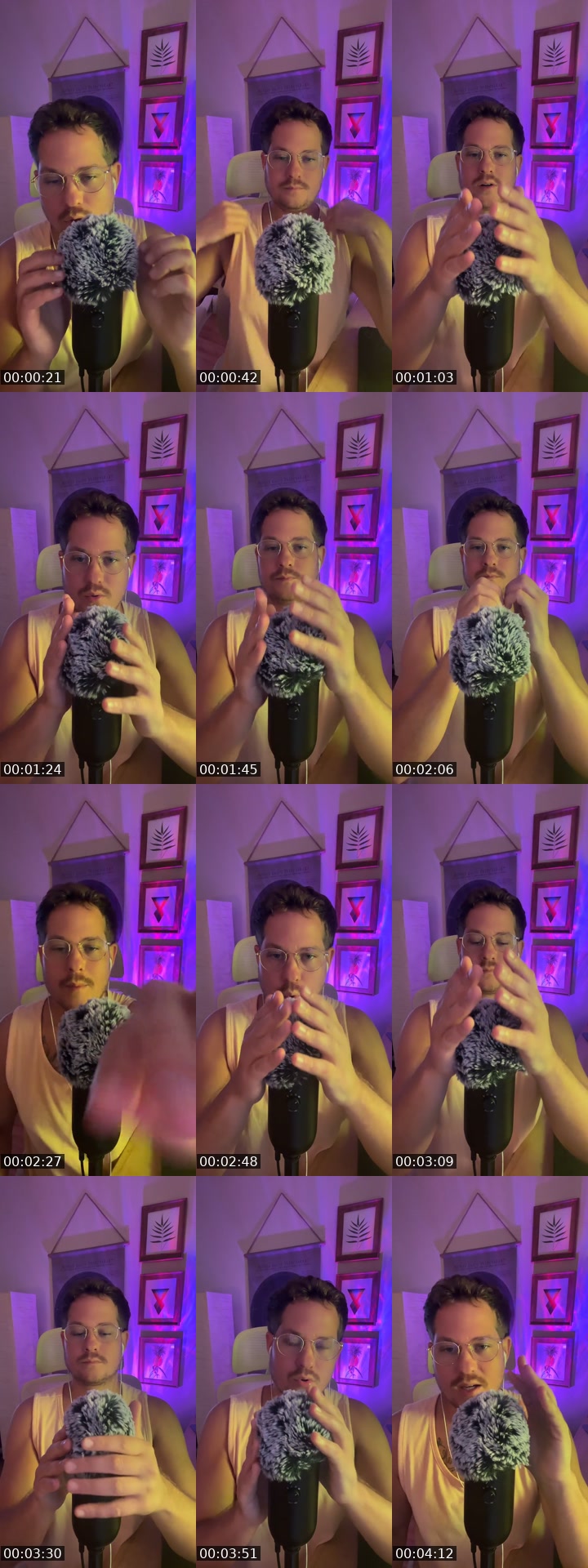 TikTok live: Cozy ASMR by @codymcgibbon