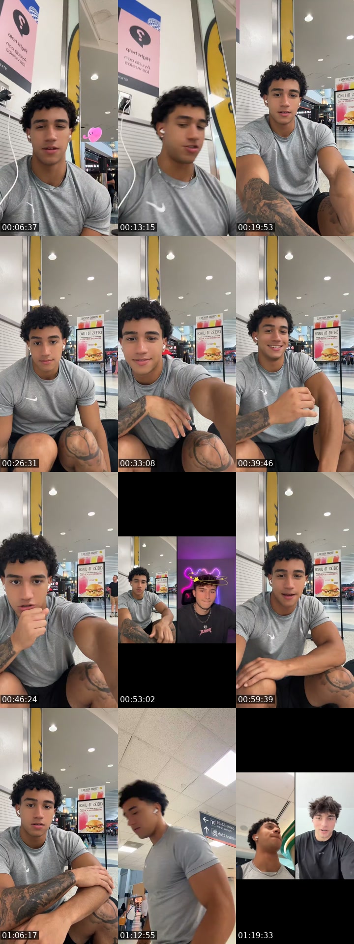 TikTok live: Airport live by @nando.tav