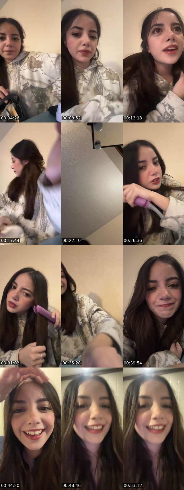 TikTok live: Grwm by @wnataliac