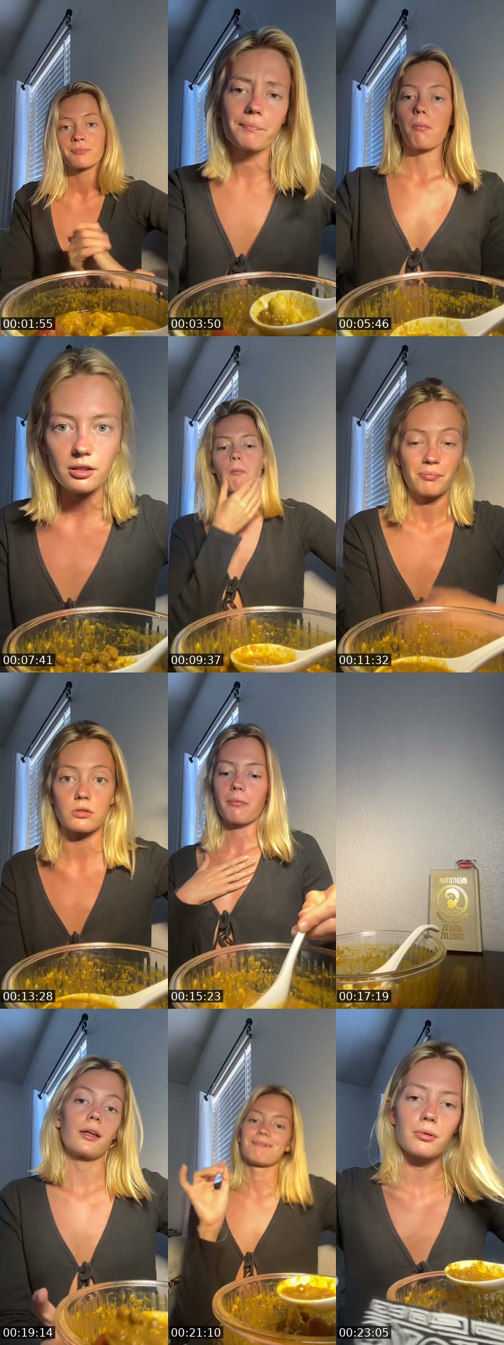 TikTok live: Meditations - Marcus Aurelius by @theefangbarbie