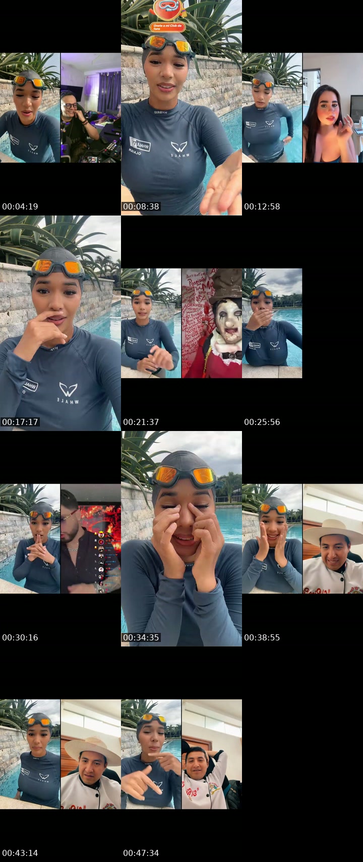 TikTok live: Nadando con tu coach🏊🏼‍♀️ by @nathalyshanel