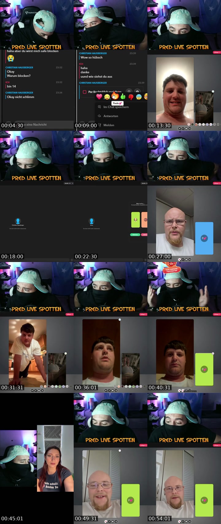 TikTok live: PR€D CATCHING by @xyaessinnn