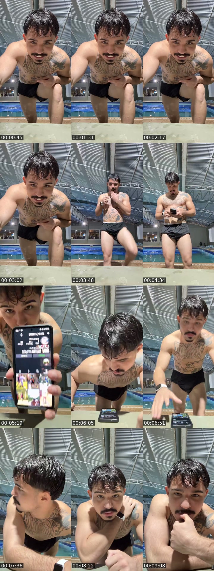 TikTok live: Treino de peito e natação cmg by @dimitri_caetano
