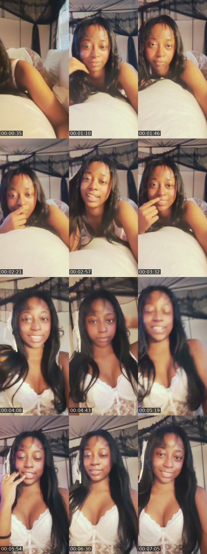 TikTok live: 18 yo cutie by @metallicbabyy