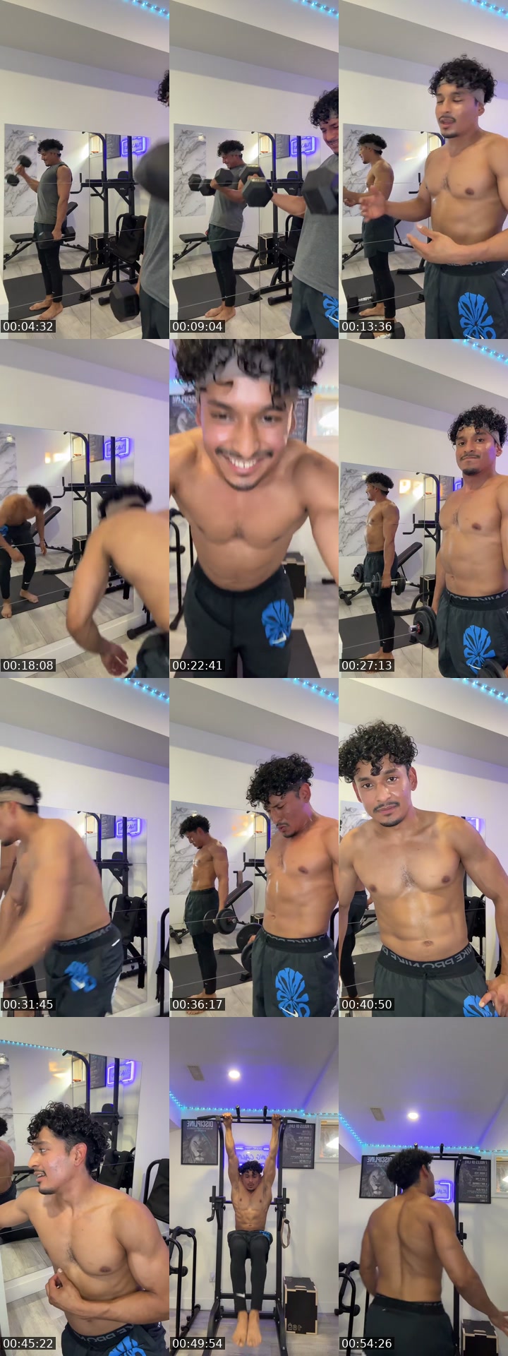 TikTok live: Arm workout calisthenics by @calisthenics.riko.g
