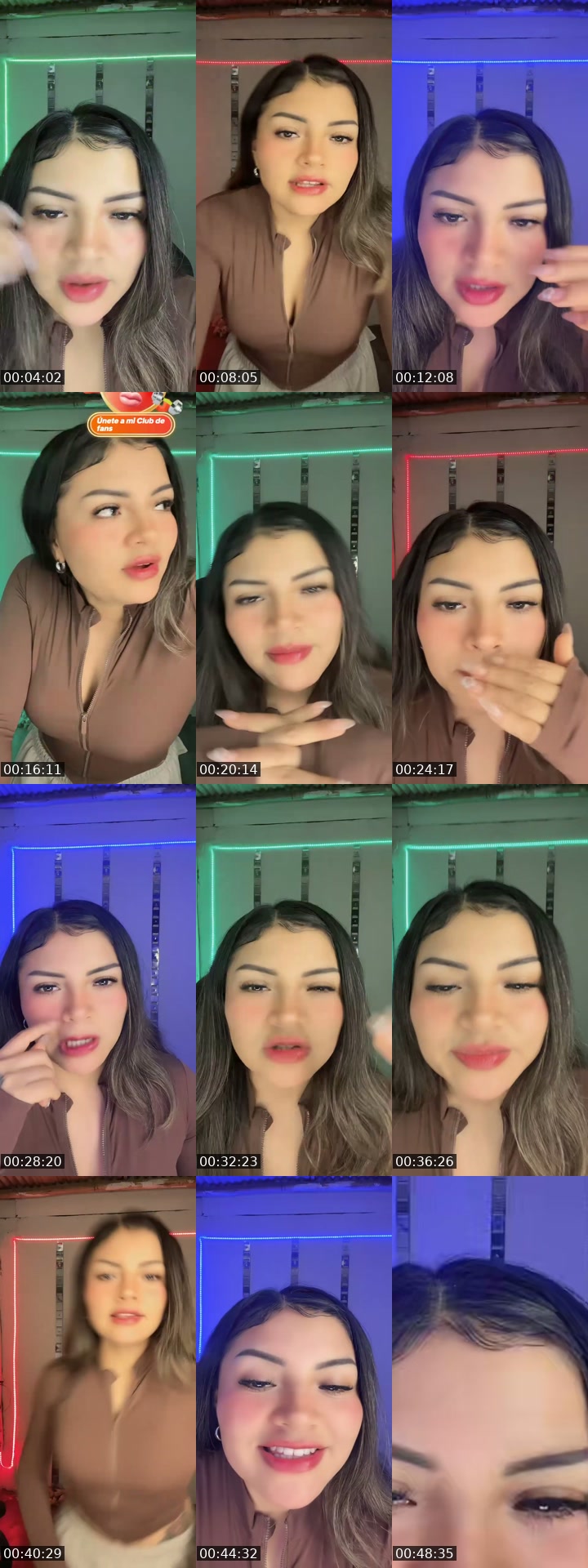 TikTok live: Te vi 😳 by @babylunaoficial2