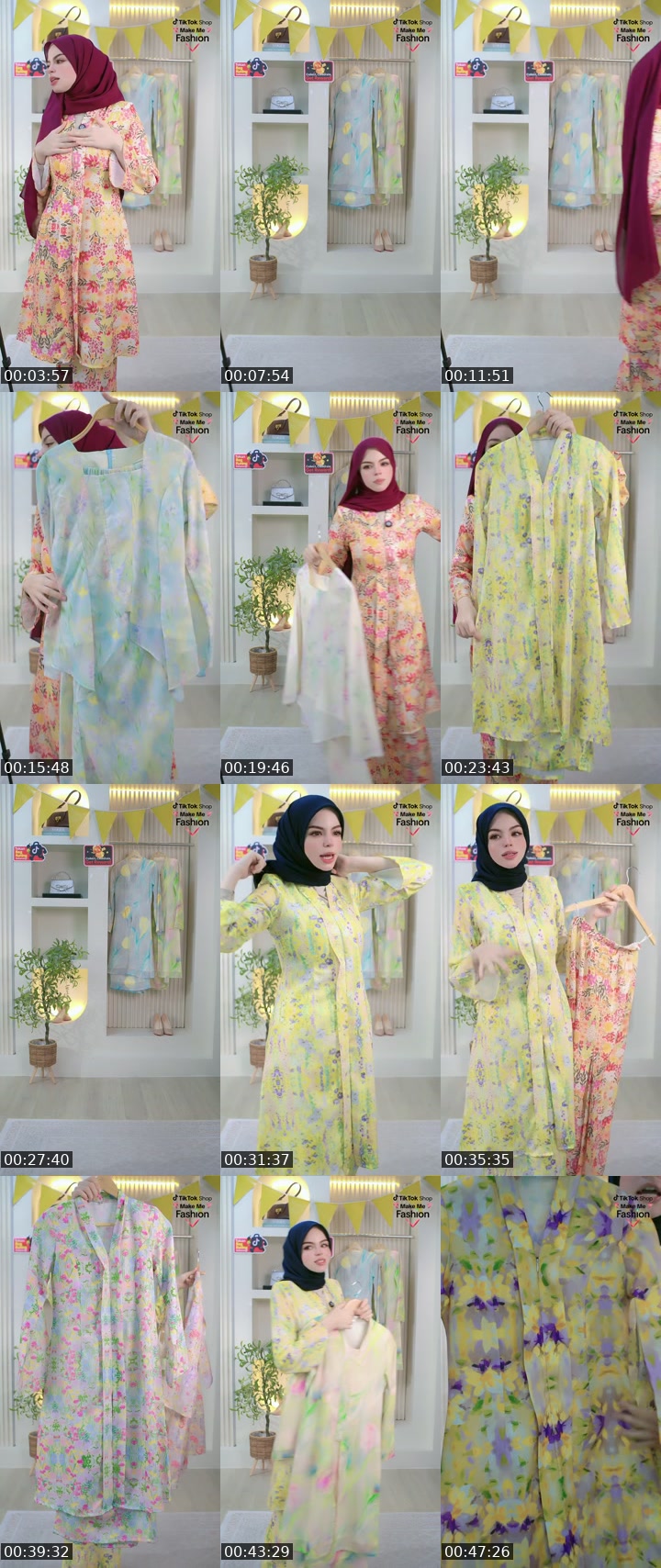 TikTok live: BAJU KURUNG SELESA!! by @anorie_hq