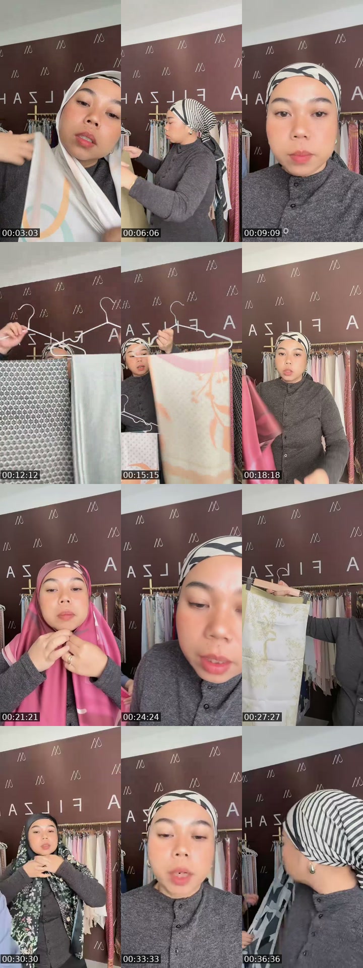 TikTok live: MiraFilzah Scarves LIVE by @mirafilzahmy
