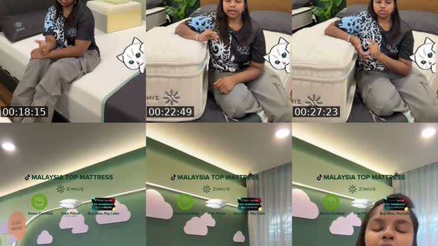 TikTok live: PAYDAY SALES !! DEVI DANISH AYU by @zinus.my