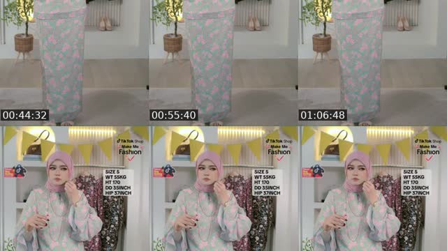 TikTok live: BAJU KURUNG SELESA!! by @anorie_hq