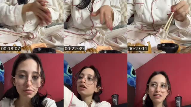 Sushi y chat - @milagrosseghi