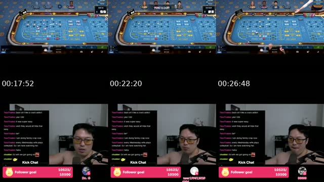 TikTok live: Craps till i hit 20k or bust by @tradesmenworldwide