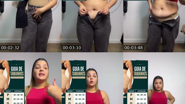 TikTok live: Cinta Modeladora by @achadinhosmila2
