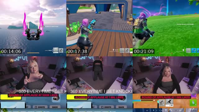 TikTok live: FORTNITEEEE by @waifumystic