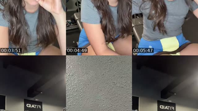 TikTok live: Chest  triceps 💖 by @tabithacantrell2