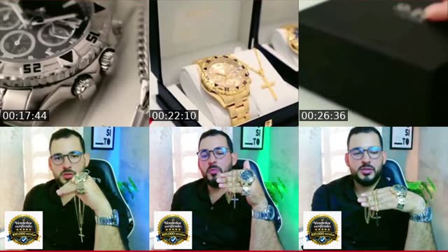 TikTok live: Kit Relógio masculino 26,90 by @mendesmoitinho