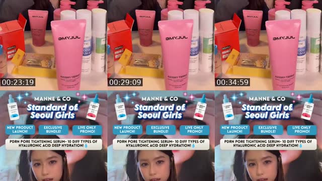 TikTok live: your glow routine starts here 💕 by @mannecosg