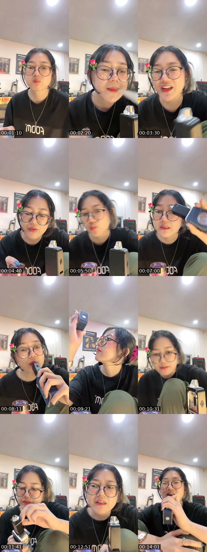 TikTok live: Inhale jl.thamrin. Pekanbaru!! by @himey_mey