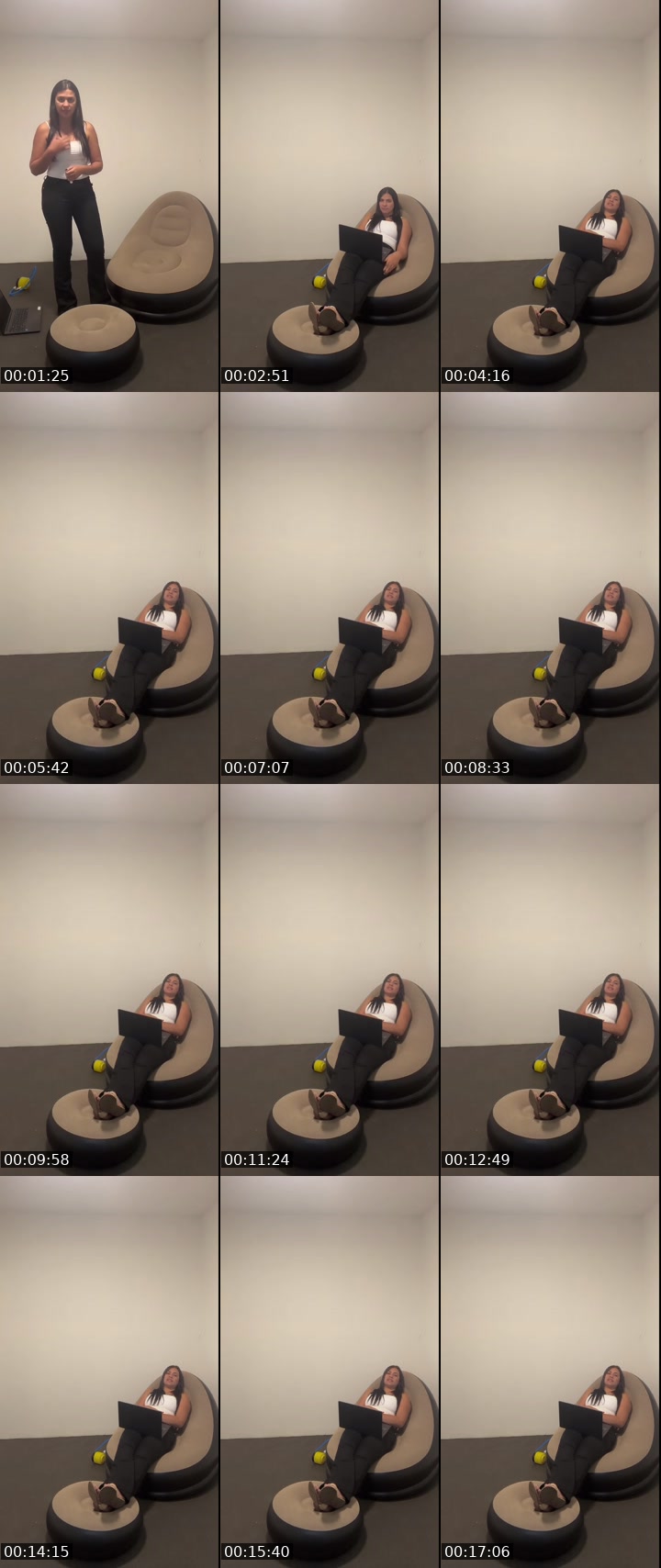 TikTok live: Sofá inflável by @angelicarecomenda01