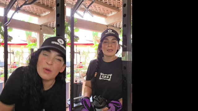 TikTok live: having fun 😜 by @fit_mom2929