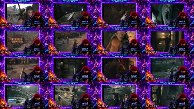 TikTok live: ff7 rebirth by @chillzrealtalk