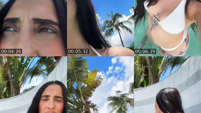 TikTok live: I’m out here in Miami🥰 by @itsrosaabih_