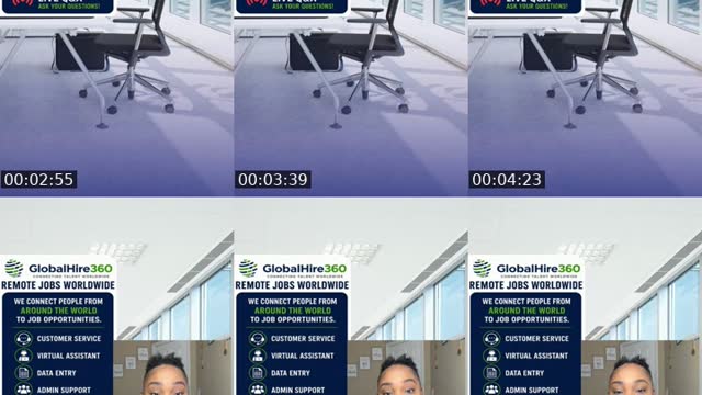 TikTok live: Remote Work from Anywhere by @globalhire360