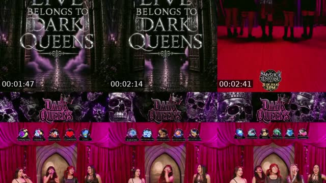 TikTok live: MIERCOLES DARK🖤👑 by @darkqueensmx